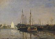Claude Monet Pleasure Boat,Argenteuil (san31) oil painting reproduction